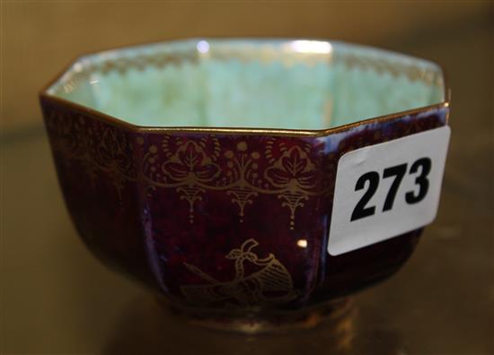 A Wedgwood lustre bowl by Daisy Makeig-Jones